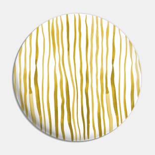 Vertical watercolor lines - yellow Pin