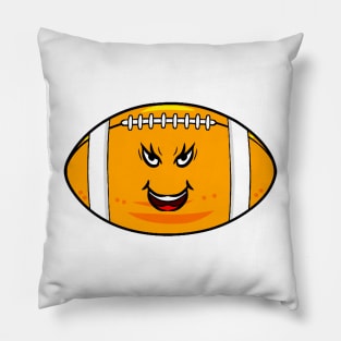 Football cartoon Pillow