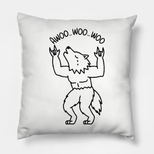 Werewolf Cry Pillow