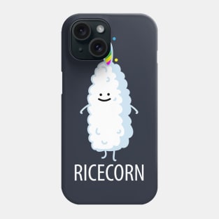 Unicorn sushi rice Phone Case