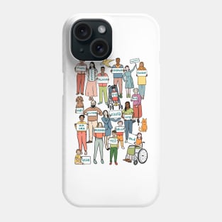 Hello in 19 languages Phone Case