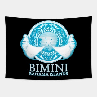 Manta Rays Bimini Bahama Islands Tapestry