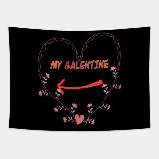 Galentines day and Valentine’s Day Tapestry