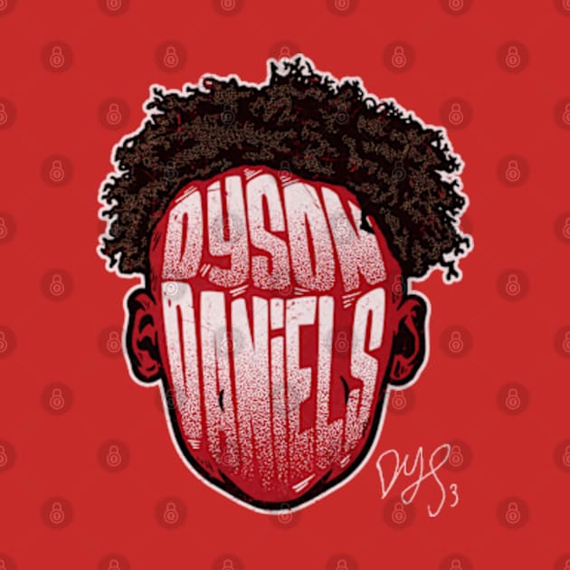 Dyson Daniels New Orleans Player Silhouette by danlintonpro