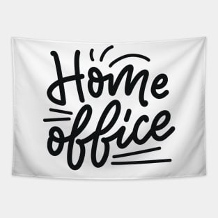 Home Office | Quarantine Funny Humor Tapestry