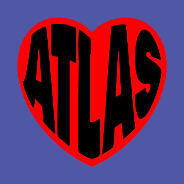 Atlas in my Heart by Kuni Art