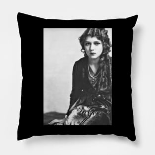 Silent Siren Mary Pickford Pillow