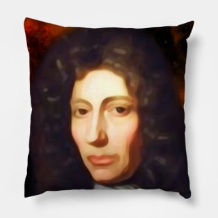 Robert Boyle Portrait | Robert Boyle Artwork Pillow