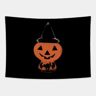 Witch Hat Pumpkin Blow Mold Tapestry