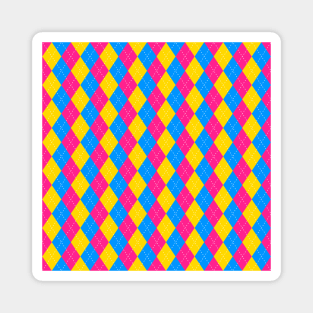 Pan Pride - Pansexual Pride Y2K Pattern Magnet