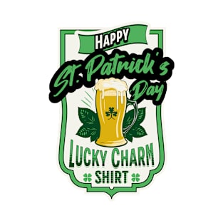 Happy St Patrick's Day Lucky Shamrock T-Shirt