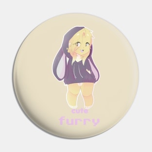 cute furry Pin