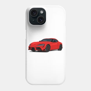 Supra 5th Generation GR A90 red Phone Case