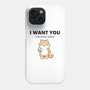 Doge Army Phone Case