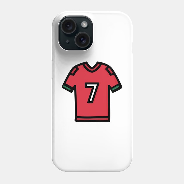 Cristiano Ronaldo CR7 Phone Case by OverNinthCloud