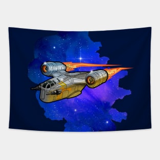 Galaxy space ship Tapestry