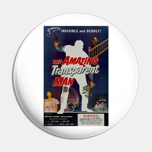 The Amazing Transparent Man (1960) Poster 3 Pin by FilmCave