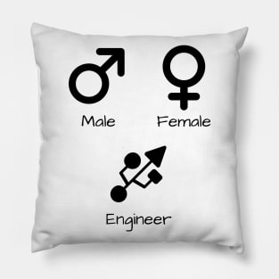 Engineer Gender Meme Pillow