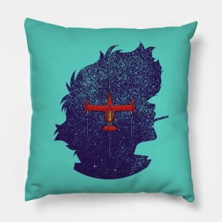 space cowboy Pillow