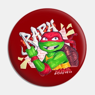 Mutant Mayhem Raphael Pin