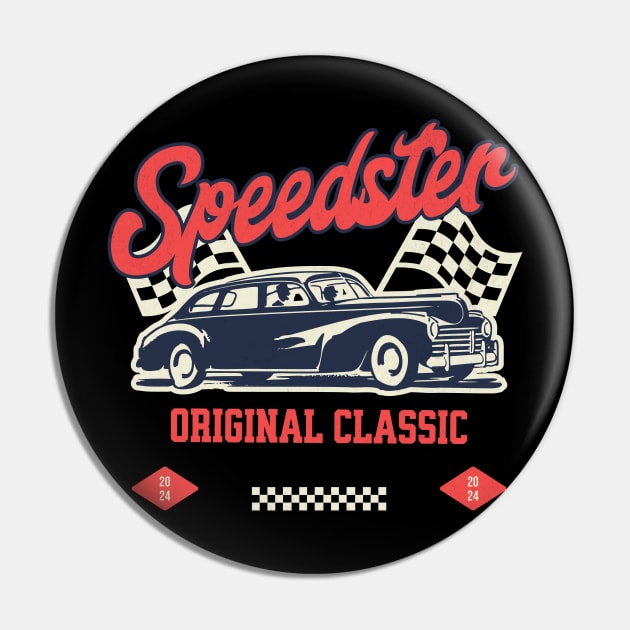 Speedster Pin by DesignVerseAlchemy