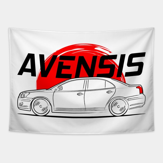 Sedan Avensis MK2 JDM Tapestry by GoldenTuners