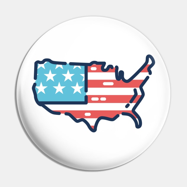 AMERICAN Pin by John Isii