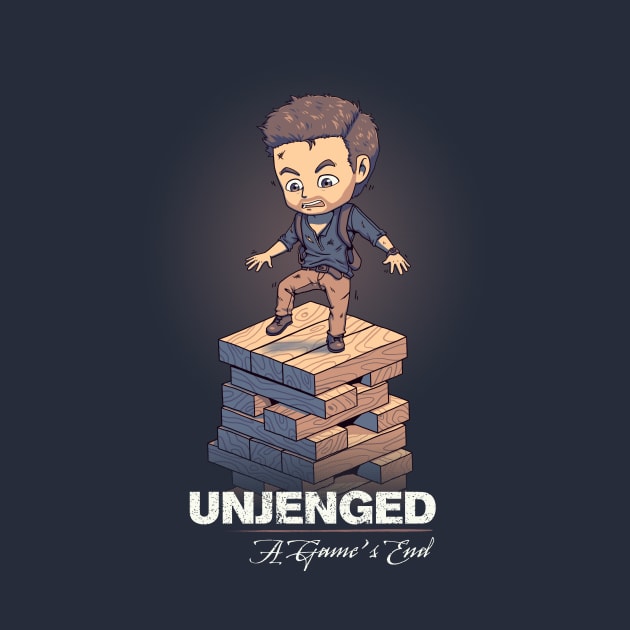 Unjenged: A Game s End // Nathan Drake, Chibi, Shooter by Geekydog