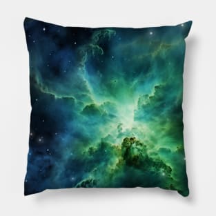 Jaded Nebula Pillow