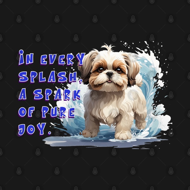 Playful Shih Tzu: Sparks of Pure Joy by jemr