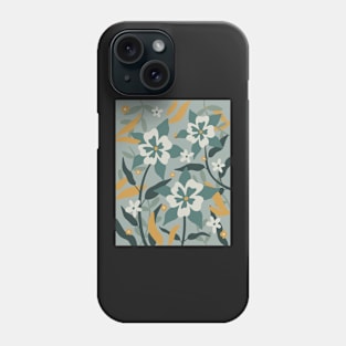 wildflower field - blue tones Phone Case