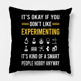 Smart People Hobby Experimenting Experiment Experimentator Pillow