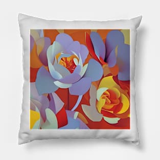 Lotus Impressions Pillow