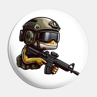 Tactical Gecko Pin