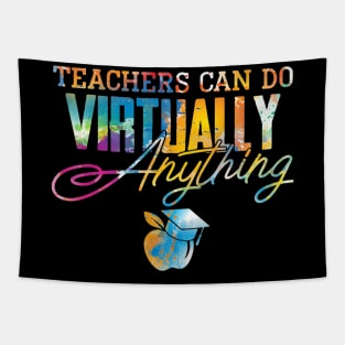 Teachers Can Do Virtually Anything Gift Tapestry