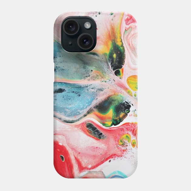 Rainbow Foam Phone Case by WickedFaery