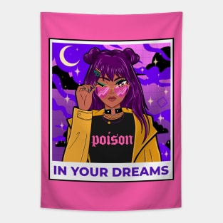 In Your Dreams Anime Pop Art Tapestry