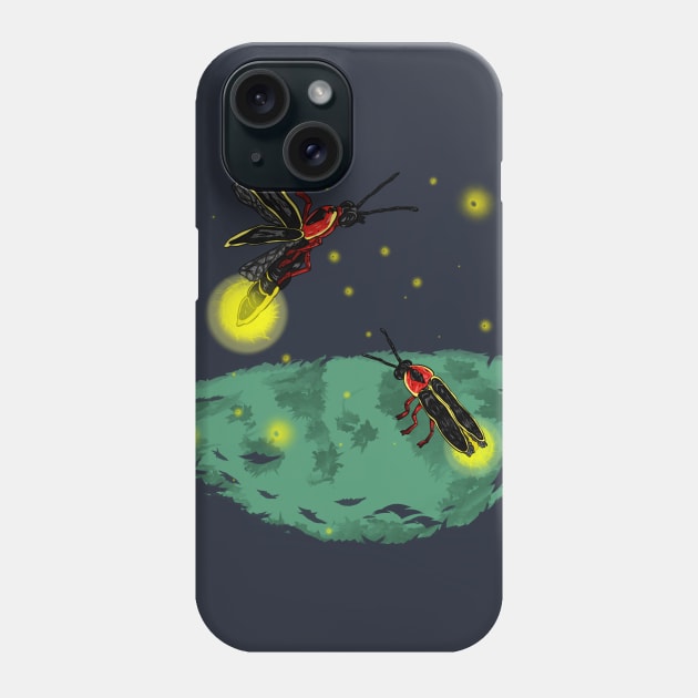 Lit Up Like a Firefly... Phone Case by GeekVisionProductions