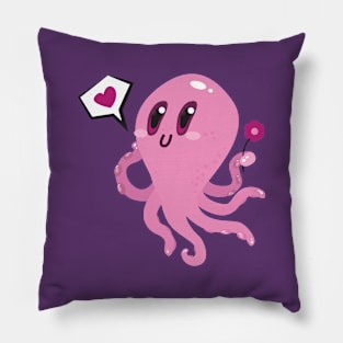 Cute octopus flower gift Pillow