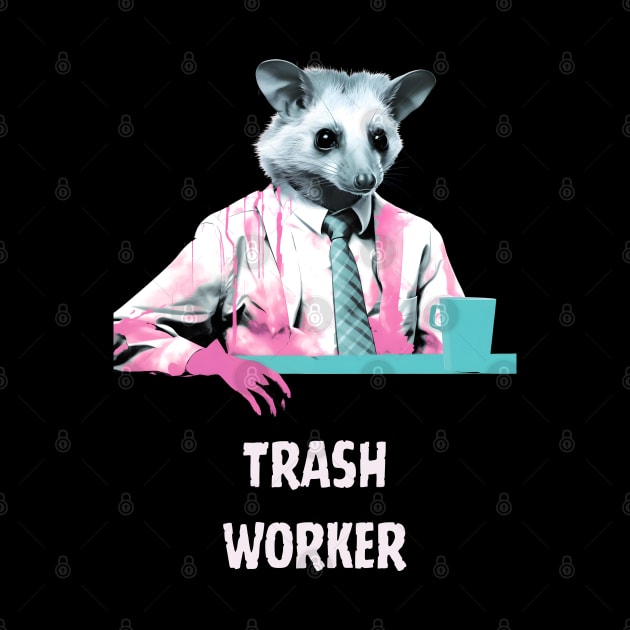 trash panda by vaporgraphic