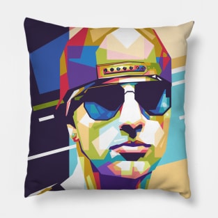 M Shadows - Avenged Sevenfold Background Pillow