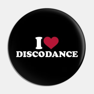 I love Disco dance Pin