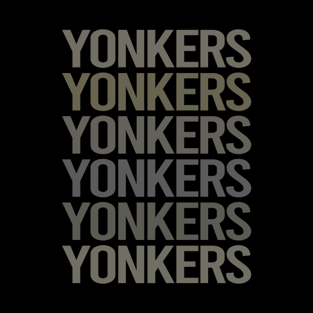 Gray Text Art Yonkers by flaskoverhand