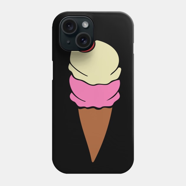 Ice Cream Cone Phone Case by bubbsnugg