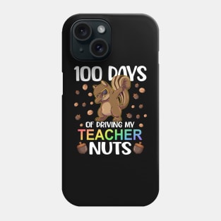 dabbing Squirrel 100th day of school Phone Case