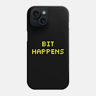 Bit Happens Phone Case