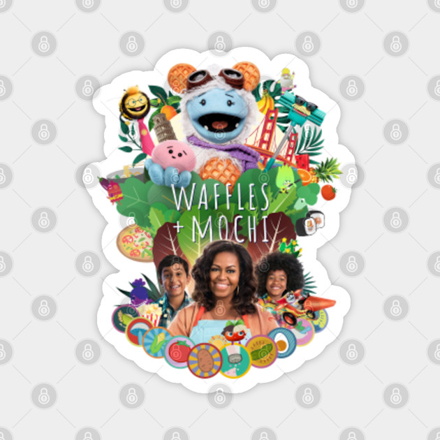 Waffles And Mochi Waffles Mochi Netflix Magnet Teepublic De Waffles And Mochi Waffles Mochi Netflix Magnet Teepublic De