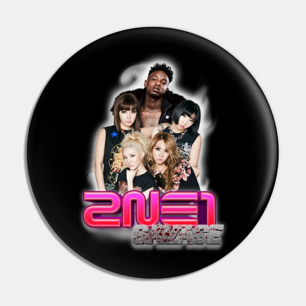 2ne1 Savage Pin by 730