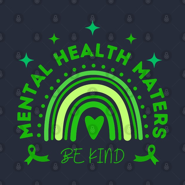 Mental health matters be kind by Lolane