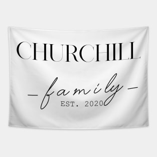 Churchill Family EST. 2020, Surname, Churchill Tapestry